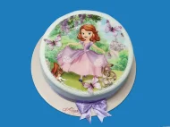 Tort cu Poza Printesa Sofia