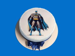 Tort cu Poza Comestibila Batman