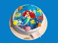 Tort cu Poza Ariel