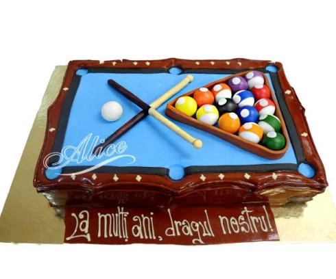 Tort Masa de Biliard