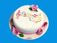 Tort cu Note Muzicale
