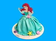 Tort Papusa cu Mica Sirena