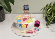 Tort cu Figurine Pictor