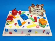 Tort cu Figurine Sfarsit de An Scolar
