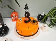 Tort Halloween cu Fig. Vrajitoare