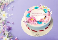 Tort cu Poza Primavara