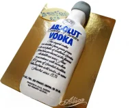 Tort Sticla Vodka Absolut