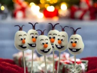Bomboane Cakepops Olaf Frozen