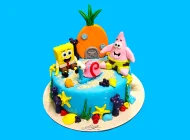 Tort cu Figurine Spongebob