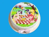 Tort cu Poza Little Pony