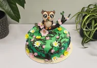 Tort cu Figurina Bufnita