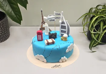 Tort cu Figurine Calatorie