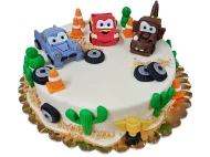 Tort cu Figurine Cars