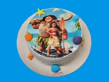 Tort cu Poza Comestibila Vaiana