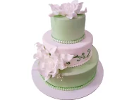 Tort de Nunta cu Flori