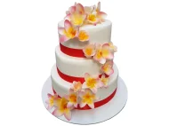 Tort de Nunta cu Frangipani