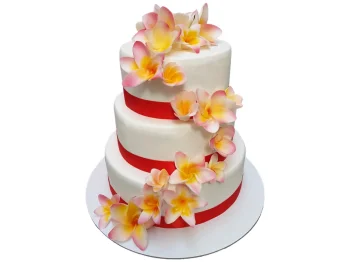 Tort de Nunta cu Frangipani