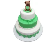 Tort de Botez cu Inimioare