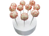 Bomboane Cakepops cu Confetti Rosii