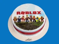 Tort cu Poza Roblox