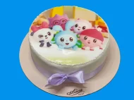 Tort cu Poza Comestibila Baby Riki