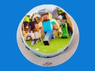 Tort cu Poza Minecraft