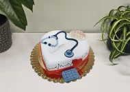 Tort cu Figurine Instrumente Medicale