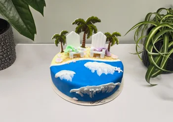 Tort cu Figurine Plaja