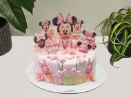 Tort cu Poze Minnie Mouse