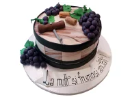 Tort cu Figurine Struguri