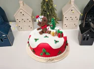 Tort Iarna cu Figurina Turta Dulce