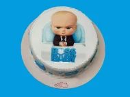 Tort cu Poza Baby Boss