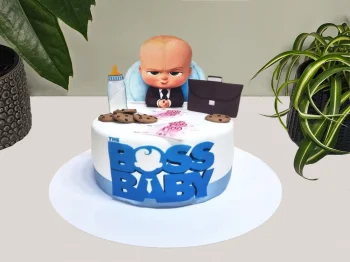 Tort cu poze Baby Boss