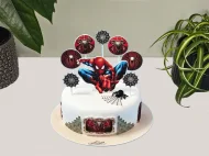 Tort cu Poze Spiderman in picioare