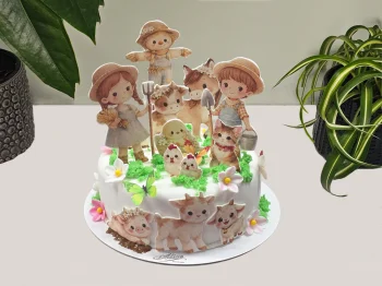 Tort cu Poze Ferma