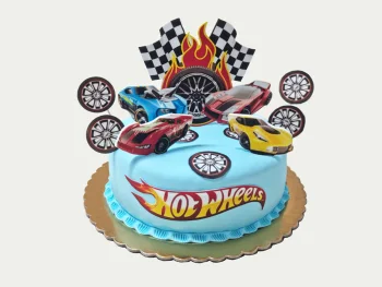 Tort cu Poze Hot Wheels
