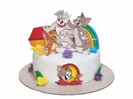 Tort cu Poze Tom si Jerry