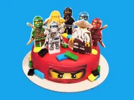 Tort cu Poze Ninjago