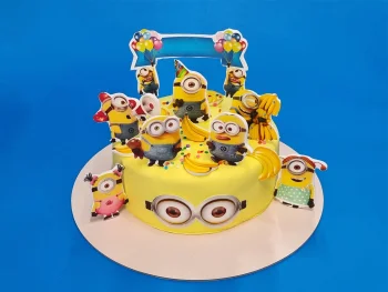 Tort cu Poze Minioni