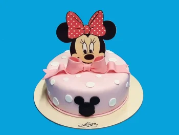 Tort cu Poza Cap Minnie