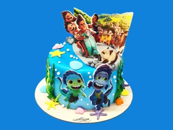 Tort cu poze Luca