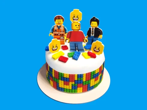 Tort cu poze Lego