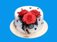 Tort Pantofi si Flori