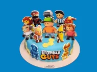 Tort cu Poze Stumble Guys