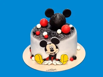 Tort cu poza Happy Mickey