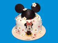Tort cu poza Happy Minnie