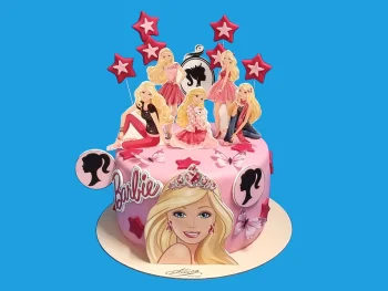 Tort cu Poze Papusa Fashion