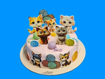 Tort cu Poze Pisicute