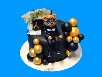 Tort cu Figurina Urs Wow