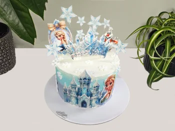 Tort cu poze Elsa